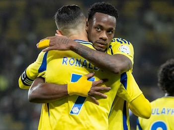 Jhon Jader Durán es el único colombiano que comparte equipo con Cristiano Ronaldo en la actualidad - crédito EFE