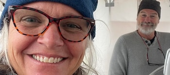 Un día después de la desaparición de Lynette Hooker durante una travesía nocturna en las Bahamas, Brian Hooker relató en mensajes a un amigo que, tras la caída de su esposa al agua, intentó reencontrarse con ella. Foto: Lynette Hooker/Facebook