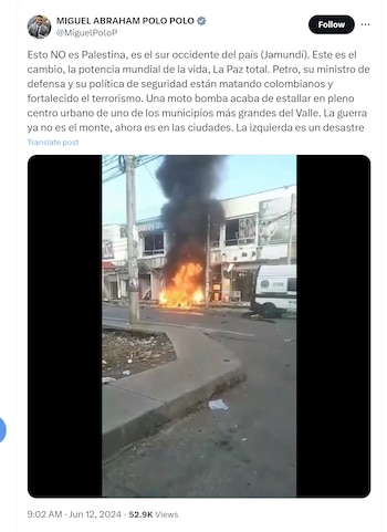 Miguel Polo Polo aseguró que