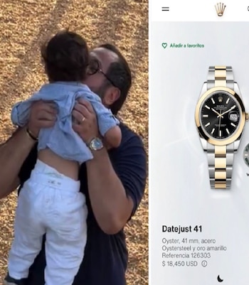 José Ramón López Obrador Rolex Datejust $18,450 dólares retiro de Visa