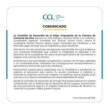 La Cámara de Comercio de