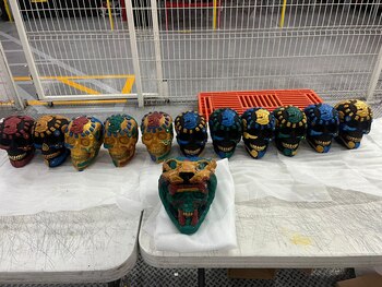 Metanfetamina decomisada en Querétaro