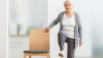 Sobre una sola pierna: por qué este ejercicio de 30 segundos es el mejor indicador de tu vitalidad