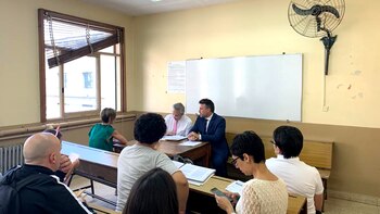 El Presidente estuvo acompañado por