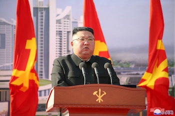 El dictador Kim Jong-un con