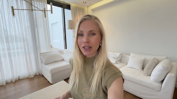 Daniela Christiansson cada vez más adaptada a la Argentina: mate, facturas y un tierno mensaje en español