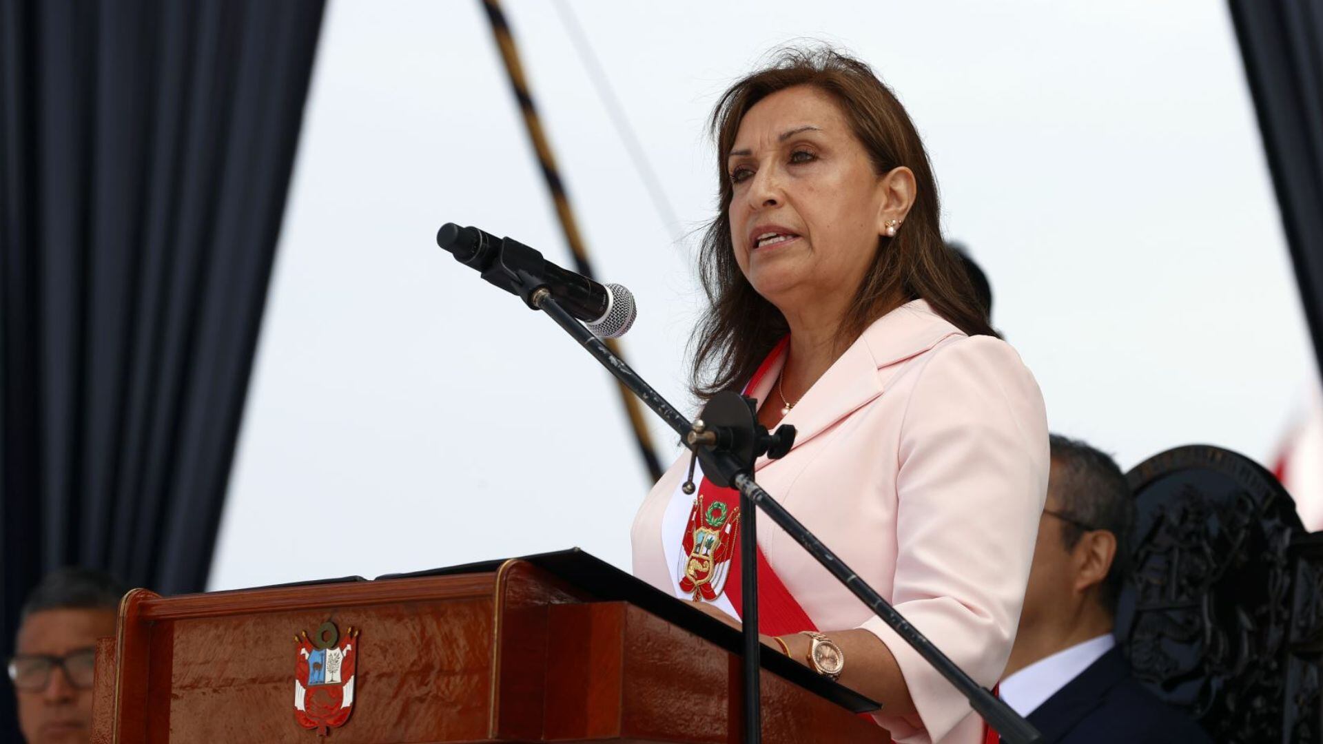 Dina Boluarte asumió el cargo en diciembre 2022 y lo deja en octubre 2024 - Créditos: Andina.