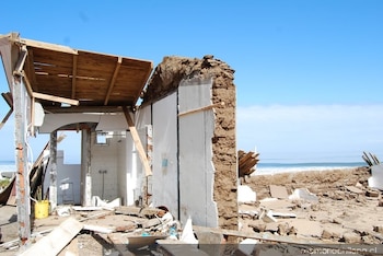En 2010 ocurrió el sismo fuerte más reciente de Chile.
(Archivo Fotográfico y Digital de la Biblioteca Nacional de Chile)