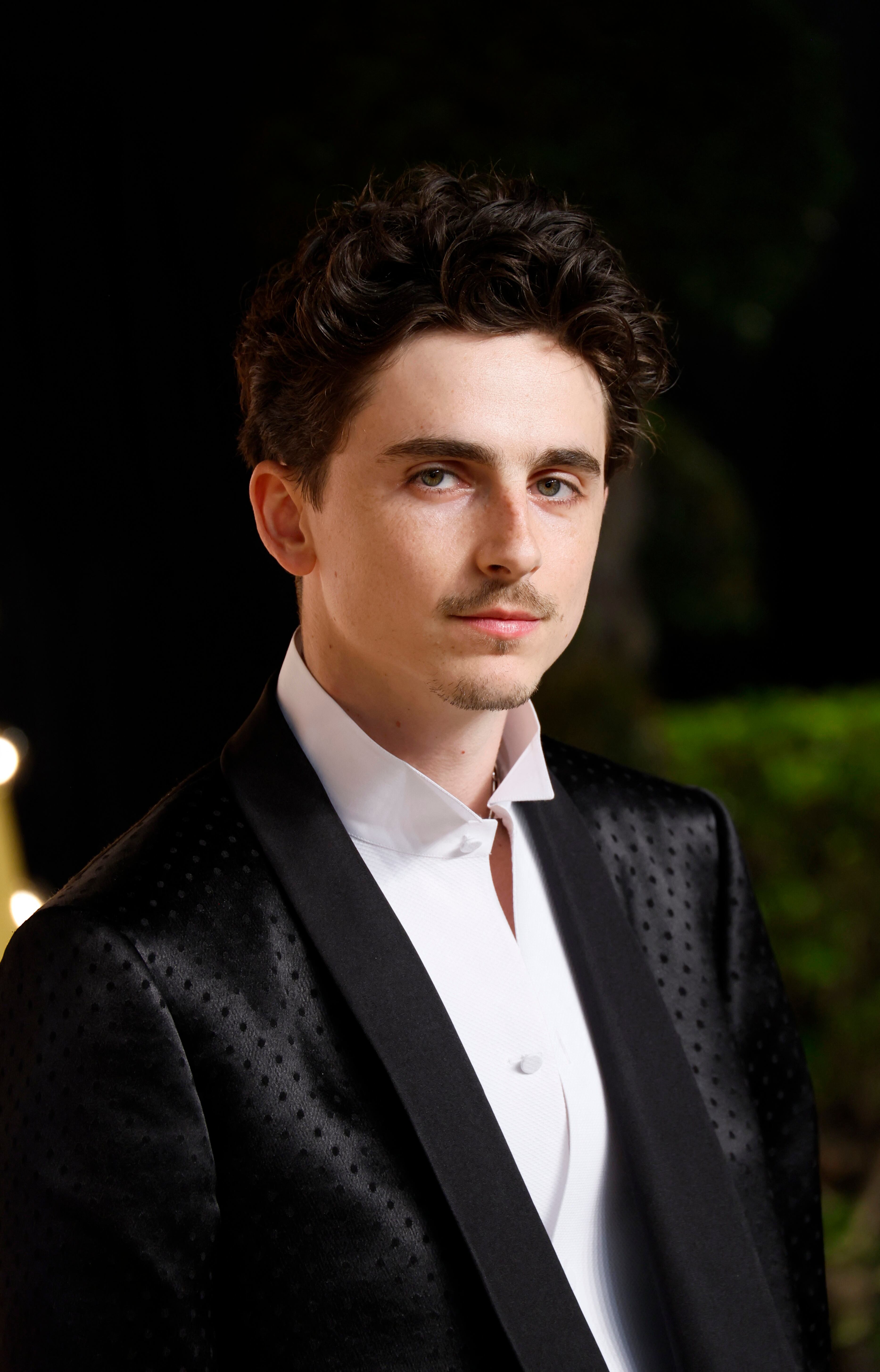 Timothee Chalamet reveló que Leonardo DiCaprio le dio el mismo consejo sobre las películas de superhéroes  REUTERS/Danny Moloshok