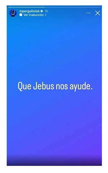 El posteo de Pergolini luego