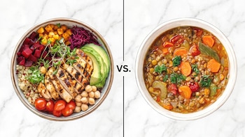 Sopa vs. ensalada: qué plato elegir para cuidar la glucosa, según expertas