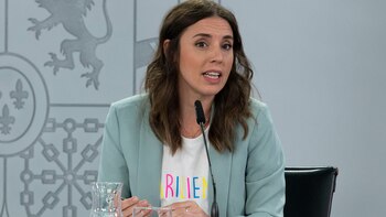 La ministra de Igualdad, Irene