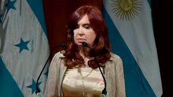 Cristina Kirchner, en su reciente