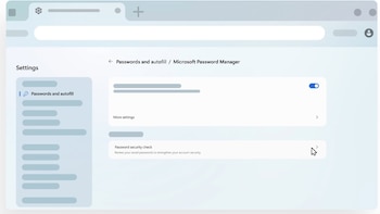 Microsoft Edge sustituye la contraseña maestra de su gestor por la autenticación basada en el dispositivo