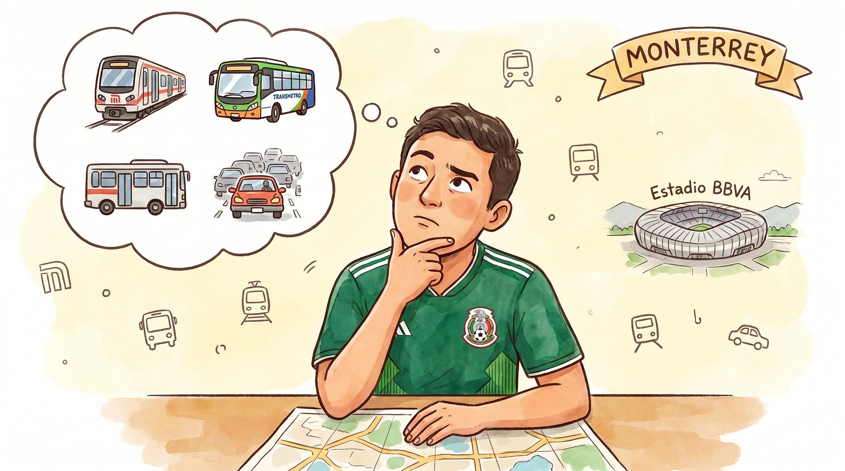 El Estadio Monterrey será sede de cuatro partidos del Mundial 2026. (Imagen Ilustrativa Infobae)