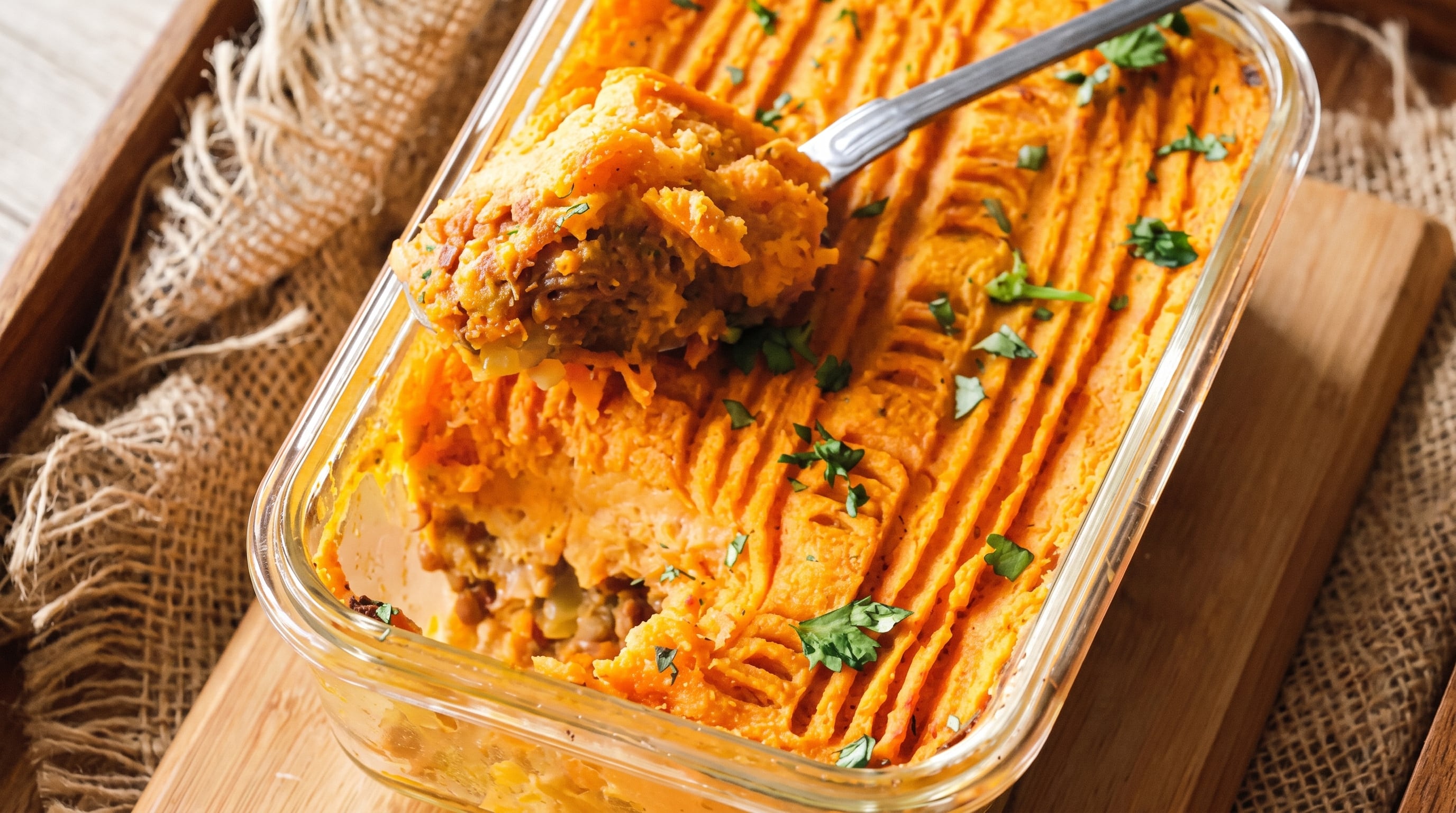 Receta de pastel de zanahoria y carne, rápida y fácil
