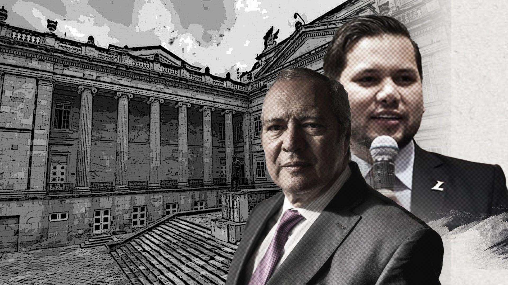 Los escándalos permearon la labor de Iván Name y Andrés Calle como presidentes del Senado y la Cámara de Representantes, respectivamente; y los llevaron a la cárcel - crédito Jesús Avilés/Infobae