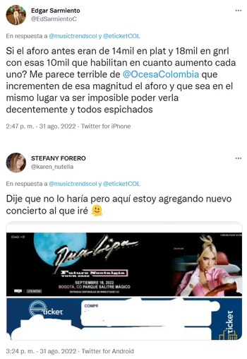 Comentarios divididos en las redes