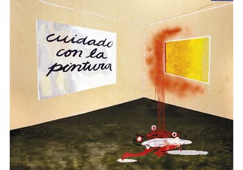 "Cuidado con la pintura" aka