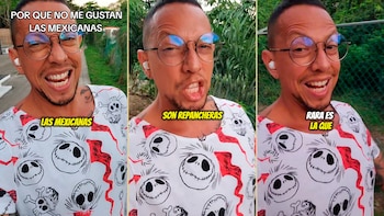 El Tiktoker causó polémica en