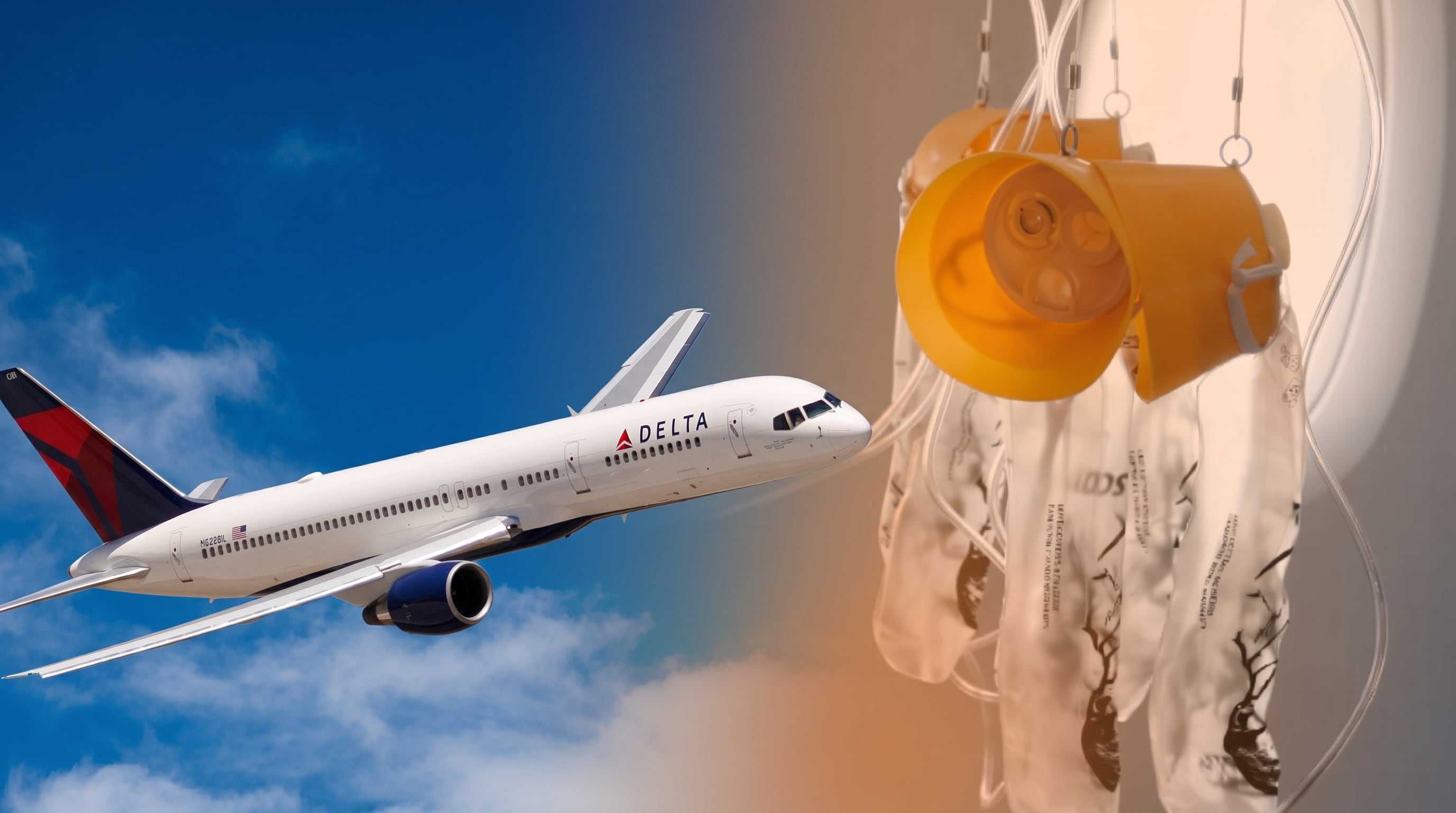 El vuelo 2311 de Delta Air Lines desvió su ruta entre Los Ángeles y Salt Lake City y aterrizó de emergencia en Las Vegas por un problema de presurización. (Imagen Ilustrativa Infobae)