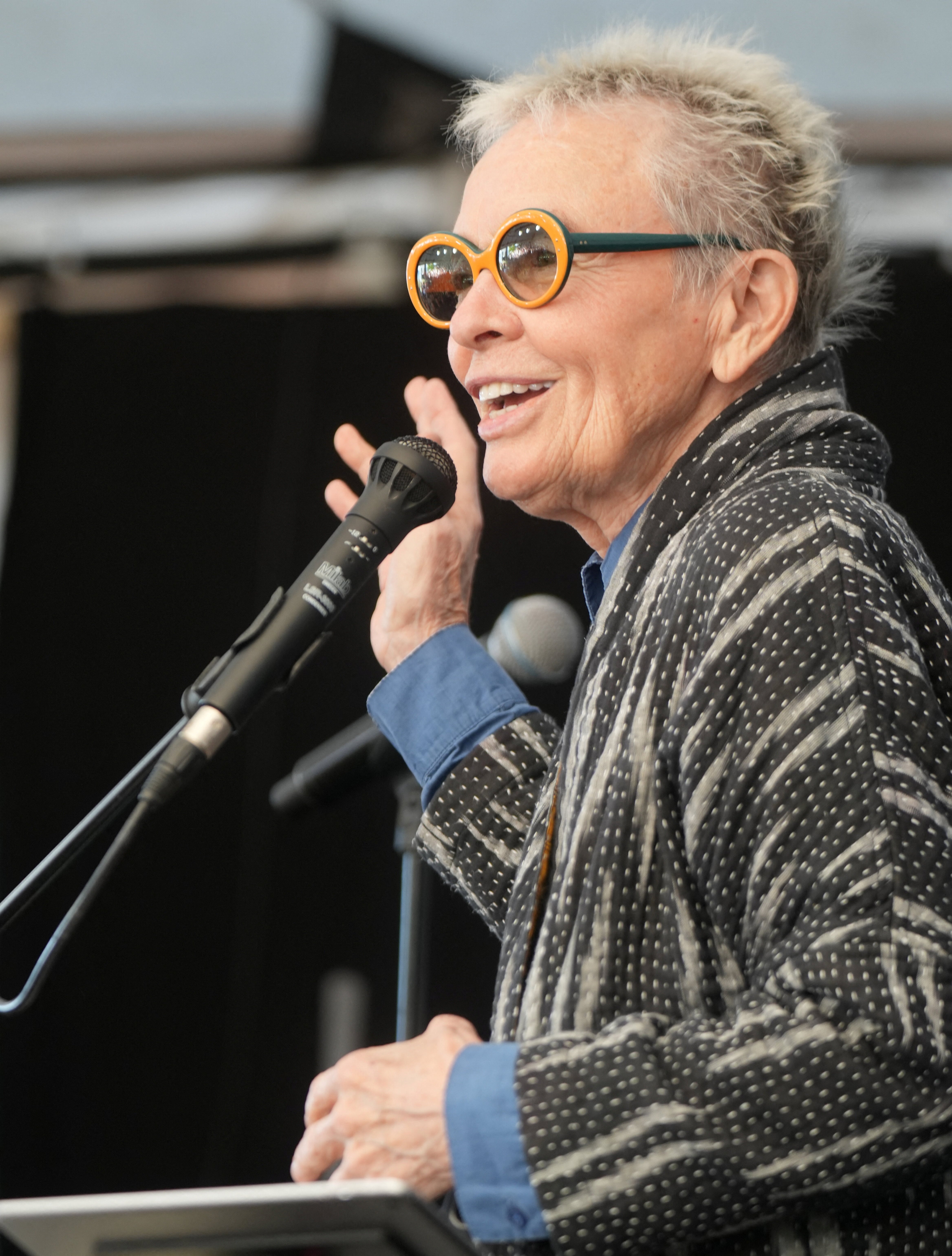 Laurie Anderson viajará a Oslo en la primavera de 2027 para entregar formalmente su contribución a la Biblioteca del Futuro - REUTERS/Tom Little