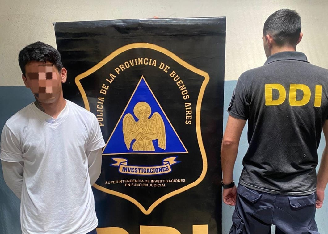 El acusado fue detenido luego de varios días de vigilancia sobre una finca en Berazategui