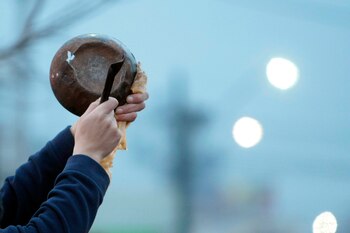 Cacerolazos en Chile en apoyo