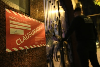 El prostíbulo se escondía como una casa de masajes