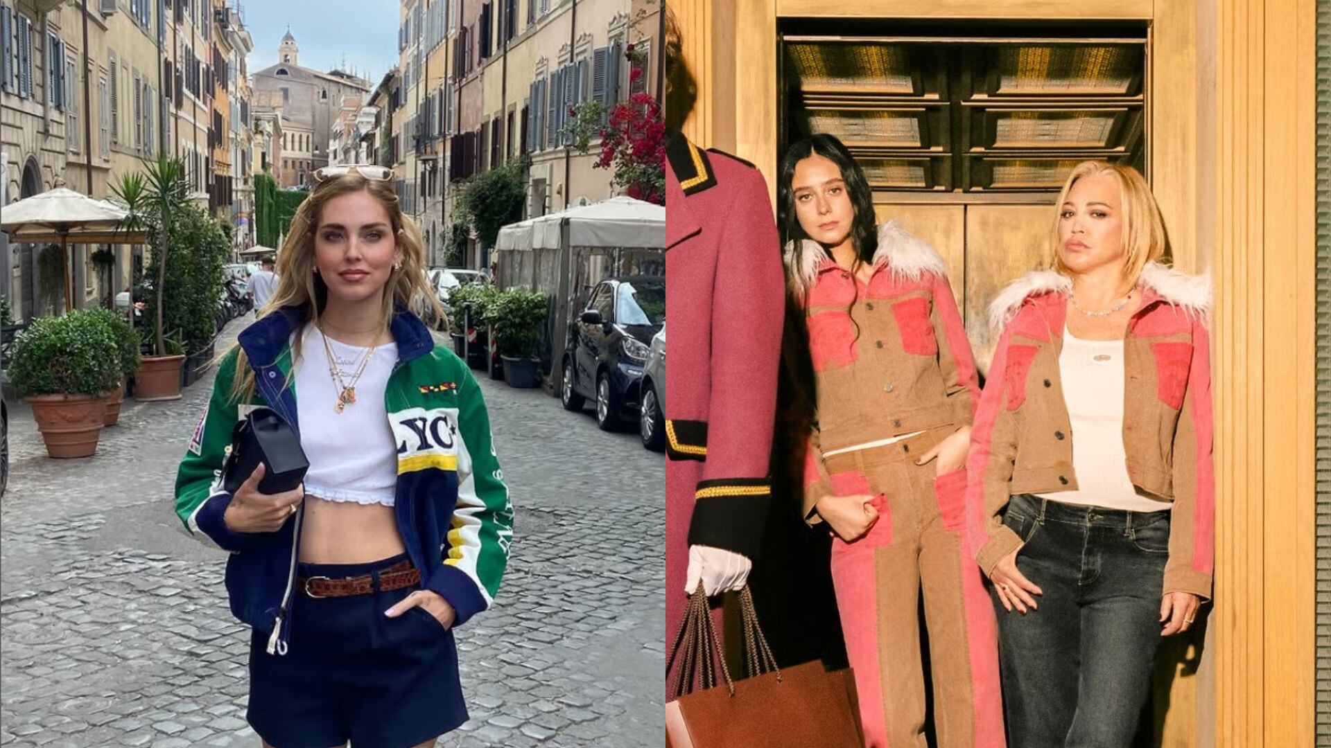 Chiara Ferragni, Victoria Federica y Belén Esteban (REDES SOCIALES).