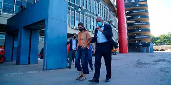 Raverta y D'Onofrio recorrieron las