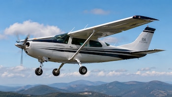 La aeronave accidentada pertenece al modelo Cessna 206 y está identificada con la matrícula HP-1969. Visuales IA