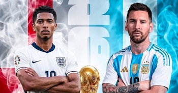 Argentina se enfrenta a Inglaterra en las semifinales del Mundial 2026.