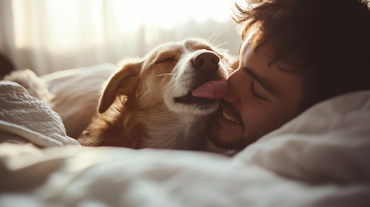 “No es amor, no sean tan cochinos”: la advertencia de veterinario colombiano sobre la común práctica de dejarse lamer por las mascotas