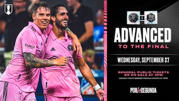 Inter Miami disputará la final