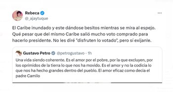 A pesar de sus palabras