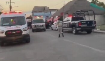 Los primeros reportes indican tres