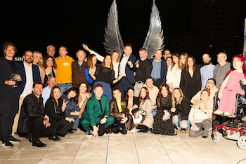 Fotografía grupal de los asistentes