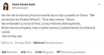 La activista y abogada Paola