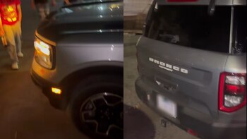 Deja su camioneta en agencia