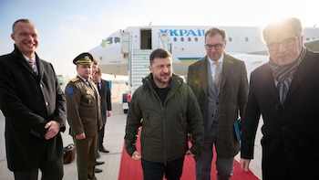 Zelenski llega a Alemania para