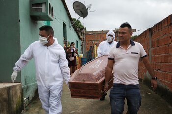 Por tercer día consecutivo, Brasil