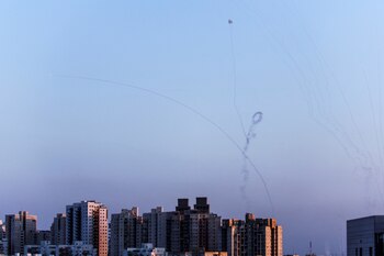 Los terroristas de Hamas lanzaron