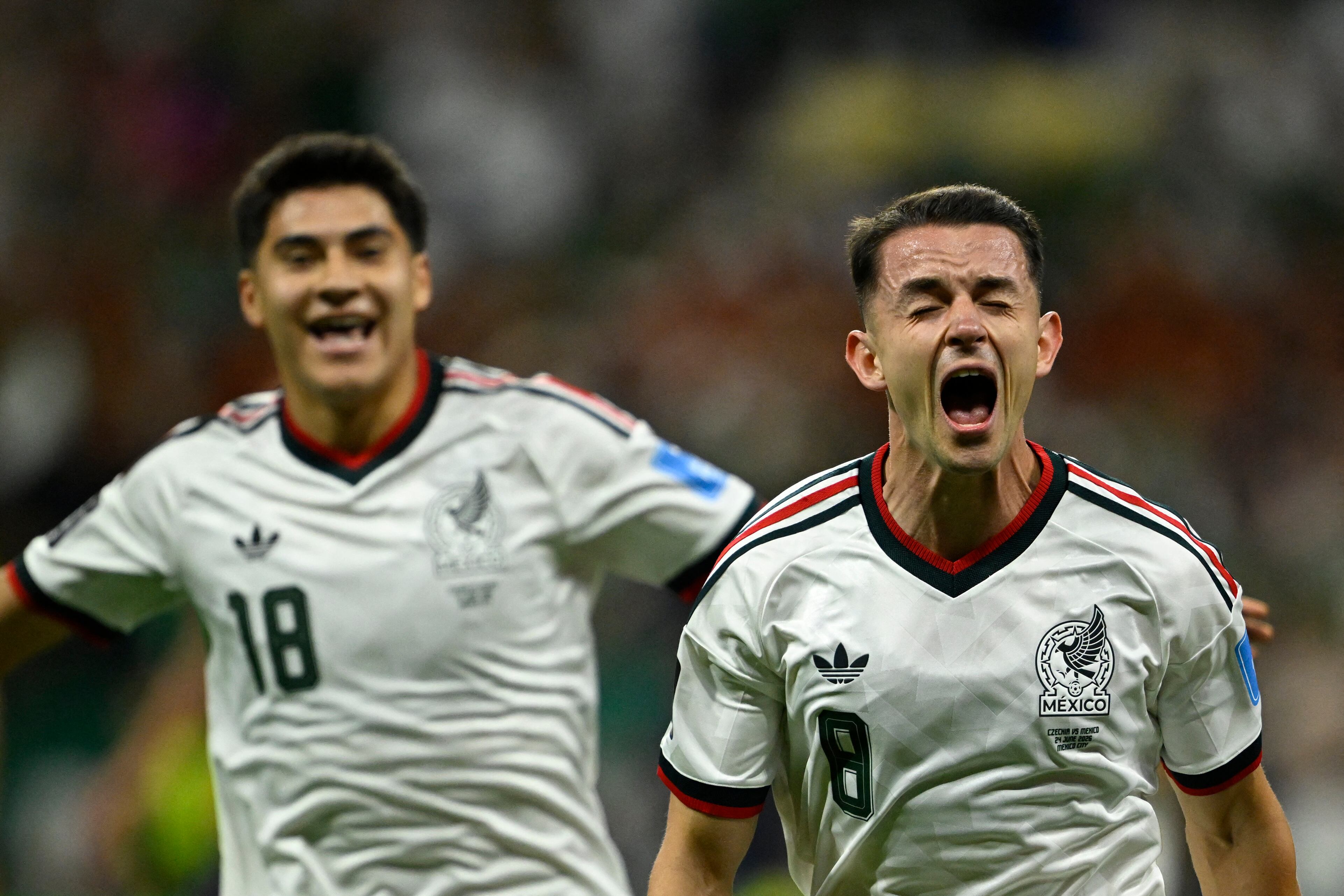Álvaro Fidalgo y Obed Vargas son los únicos mexicanos que, por el momento y de manera oficial, pueden disputar la venidera temporada de la Champions League. (Photo by Alfredo ESTRELLA / AFP)