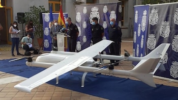 La policía española informó que