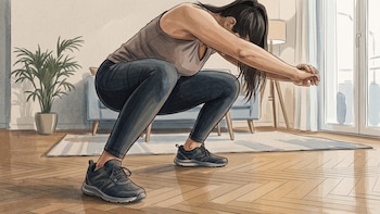Sentadillas sin dolor ni riesgo: la prueba en el suelo que ajusta la postura a la anatomía de cada persona
