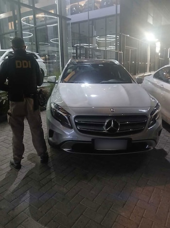Autos incautados en la causa por presunta estaba al diputado que compró un Tesla