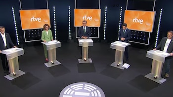 El primer debate electoral en Andalucía se centra en la defensa de lo público y los reproches a Moreno Bonilla por la crisis de los cribados