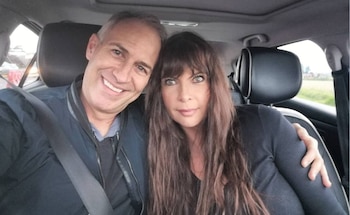 Javier Delgiudice y Rosmery Bohórquez