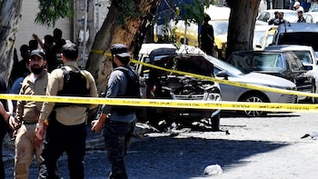 Al menos siete heridos por una explosión a tres kilómetros de Damasco